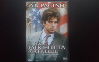 DVD: Ja Oikeutta Kaikille (Al Pacino, John Forsythe 1979/200