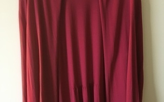 Marina Rinaldi syklaaminpunainen neulejakku, k. XL
