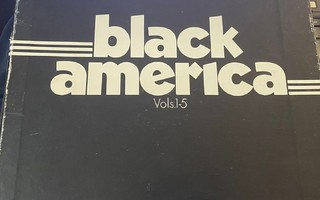 Black America Vols. 1-5 LP boksi - Amerikan mustien historia