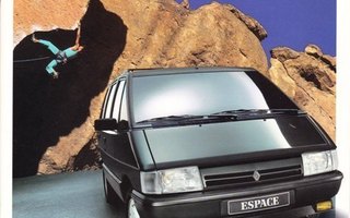 Renault Espace -esite, 1990