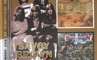 Savoy Brown -  Blue Matter/A Step Further uudenveroinen 2CD