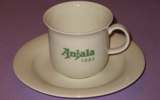 Arabia: Vanha ANJALA  1983 -KAHVIKUPPIPARI