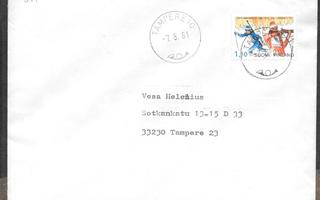 Postilähetys - Amp.hii. MM (LAPE 871) Tampere 7.8.1981