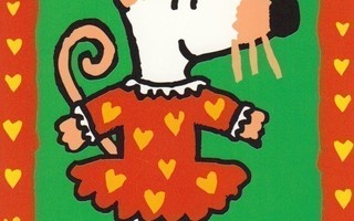 Lucy Cousins: Maisa ja sydänmekko (postikortti)