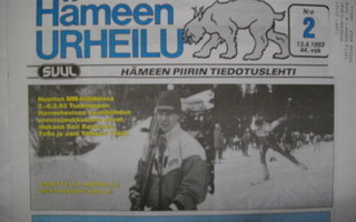 Hämeen Urheilu Nro 2/1993 (28.2)