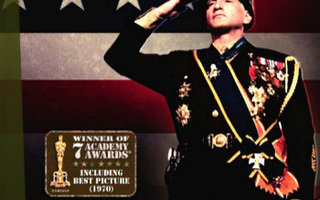 Patton (1970) George C. Scott --- 7 Oscarin voittaja --- DVD