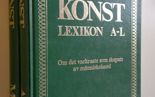 Kjell B. Sandved : Konst lexikon 1-2 : A-L ; M-Ö : Om det...