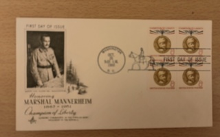 Mannerheim   8c 1960