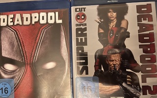 Deadpool 1&2 blu ray