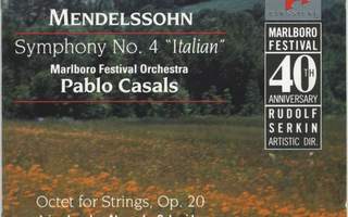 MENDELSSOHN • CASALS: Sinfonia No. 4 – Sony RI CD 1963/1991
