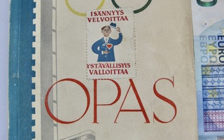 VANHA Virallinen Opas Helsinki Olympia 1952