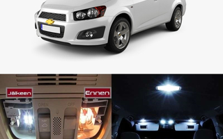 Chevrolet Sonic / Aveo (T300) Sisätilan LED -muutossarja