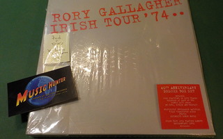 RORY GALLAGHER IRISH TOUR '74 UUSI 7CD + DVD BOKSI