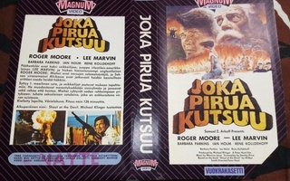 VHS kansipaperi JOKA PIRUA KUTSUU