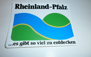 Rheinland - Pfalz, vanha käyttämätön tarra