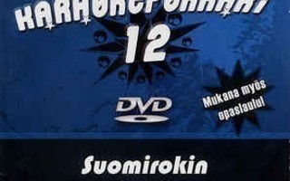 KARAOKEPOKKARI DVD VOL. 12 - Suomirokin - Parhaita