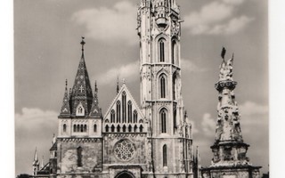Unkari, Budapest. Matthias kirkko. ISO Kuvakortti.