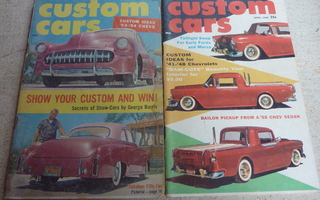 Custom Car lehdet 1958