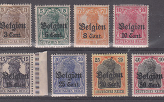 REICH Miehitys Belgiassa 1914-1918 wanhaa