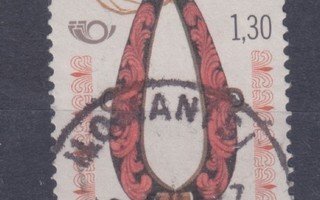 1980 1,3 mk. pohjola loistoleimalla