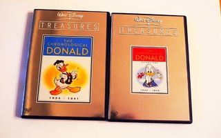 Siisti Disney Treasures - Donald Duck 1-2 (1946) SUOMI DVD:t