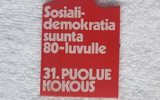 Sosialidemokratia suunta 80- merkki