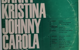 Danny Kristina Johnny Carola Eddy LP