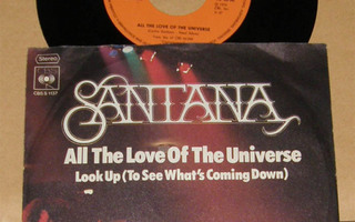 Santana - All the love of the universe - 7'' single
