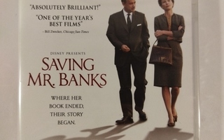 (SL) UUSI! DVD) Saving Mr. Banks (2013) Tom Hanks