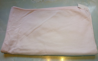 Vaaleanpunainen Fleece liina 90cm x 73cm