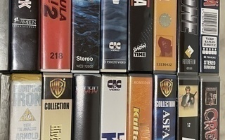 VHS-elokuvia,sekalaisia