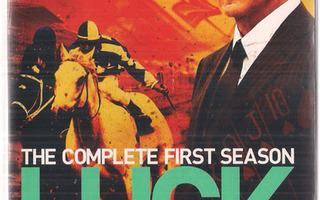 Luck - The complete first season - 3DVD UUSI