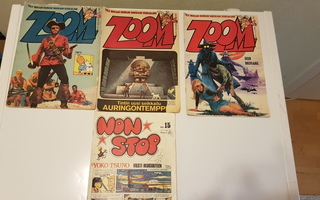 Zoom ja Non Stop -sarjakuvia 1970-luku