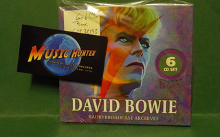 DAVID BOWIE - RADIO BROADCAST ARCHIVES - UUSI 6CD BOX SET