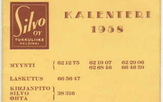 Kalenteri 1958