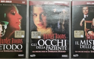 Murder Rooms 3kpl Giallo  -DVD