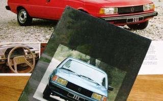 1980 Peugeot 305 esite - suom -  KUIN UUSI - 20 sivua