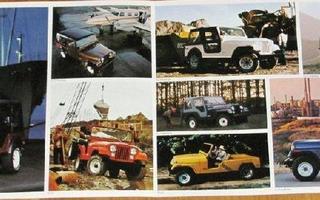 1980 Jeep CJ Diesel esite - KUIN UUSI - CJ-5, CJ-6, CJ-7