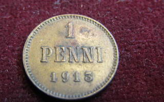1 penni 1913
