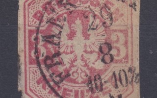 Saksa Reich Preussi 1867 Mi 24