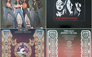 Myydään kolme uudenveroista Thin Lizzy vinyyliä