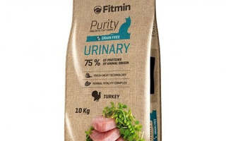 FITMIN Purity Urinary kissojen kuivaruoka 10 kg 