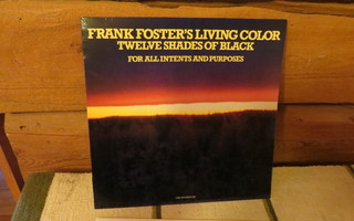 frank fosters living color Lp: twelve shades of black