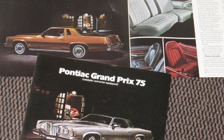 1975 Pontiac Grand Prix esite - KUIN UUSI