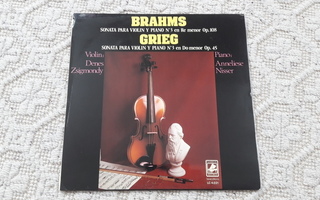 Johannes Brahms, Edvard Grieg – Sonata Para Violin Piano Nº