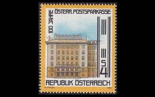 Itävalta 1728 ** Postisäästöpankki 100v (1983)