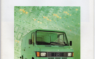 Mercedes Benz -pakettiautot - 1985 esite
