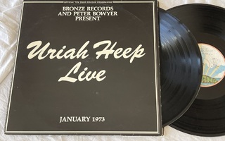 Uriah Heep – Uriah Heep Live (SWEDEN 1973 2xLP + kuvapussit)