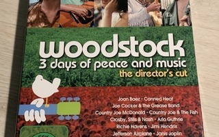 Woodstock - 3 Days of Peace and Music (2DVD) *UUSI*