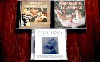 3 x Love music CD